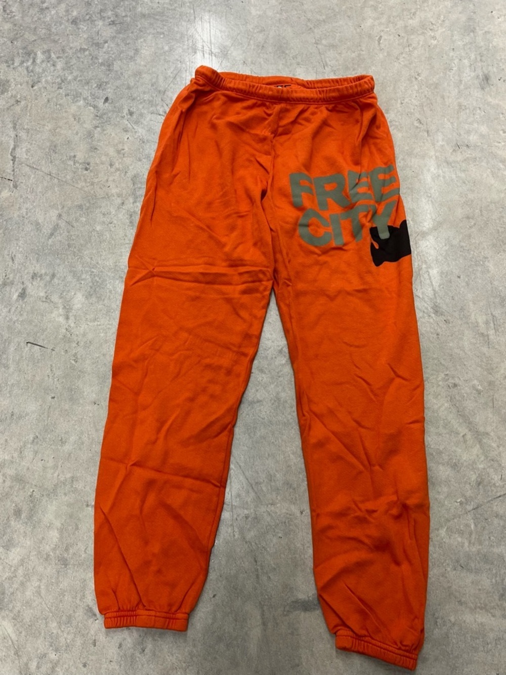 NWT Free City Sweatpants Orange Machine - Picture 3 of 6
